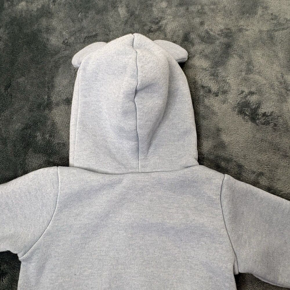 Disney Baby Mickey Blue Fleece Hooded Sweatshirt Size 3-6 Month - Picture 7 of 8